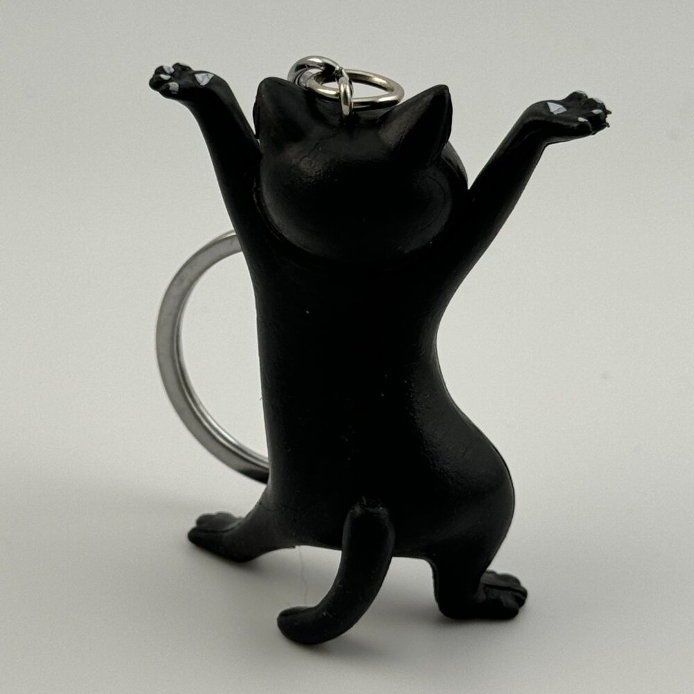 Black cat keychain, new no tags - Picture 4 of 8